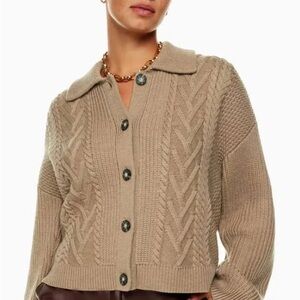Aritzia Babaton Emporia Cardigan Size Small